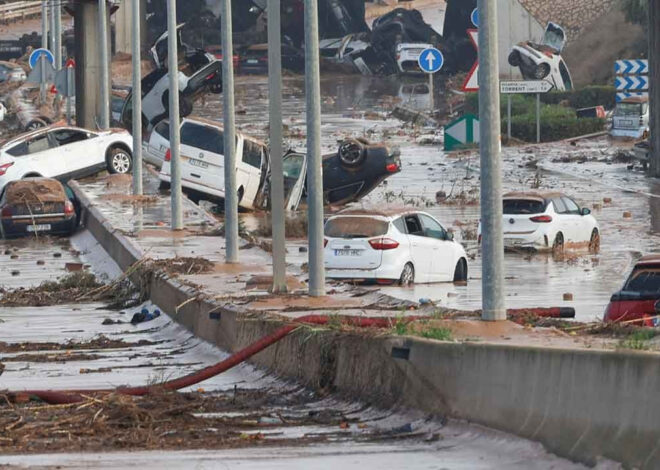 İspanya’daki sel felaketinde 650 bin tonluk tarım ürünü yok oldu