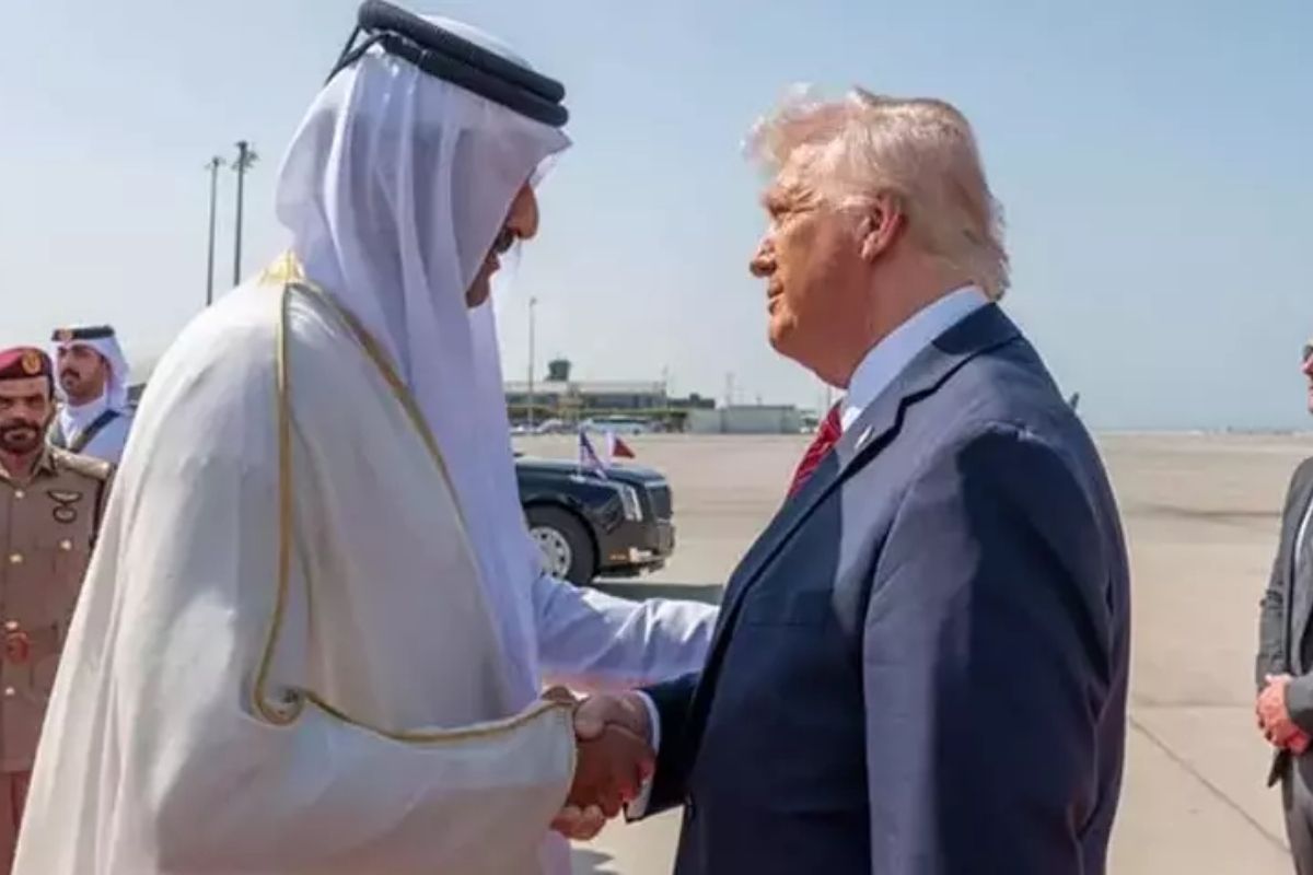 abd baskani donald trump dohada yakit molasinda katar emiri al sani ile gorustu WSfJfFMv.jpg