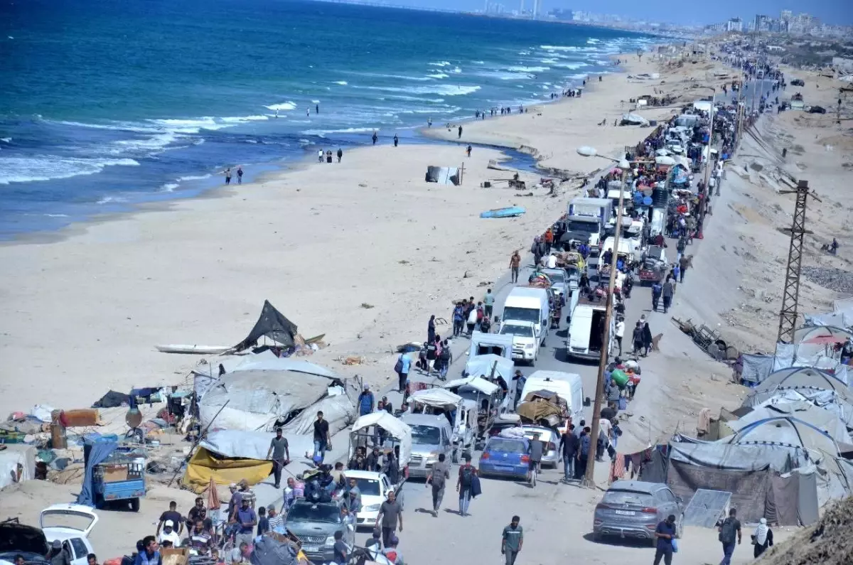 filistinlilerin gazzeye donusu devam ediyor bOcdEQCk