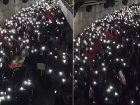 Tahran’da Binlerce Kişi ABD ve İsrail’e İtiraz Etti