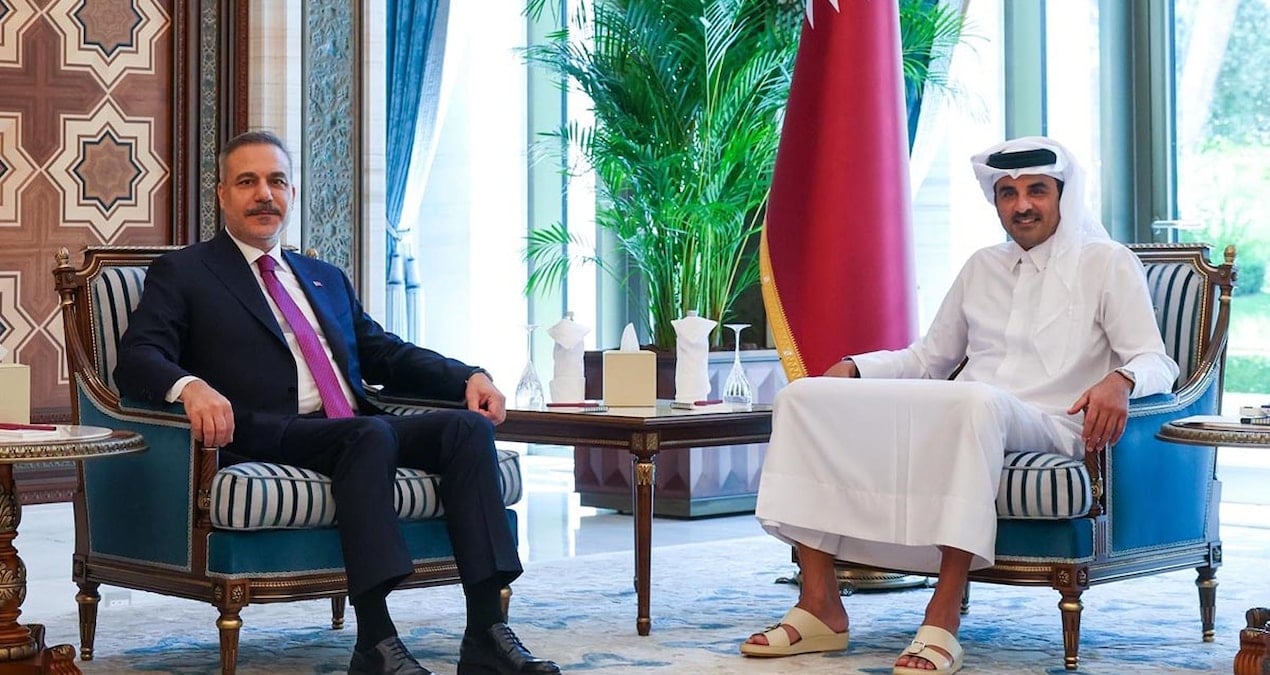 Hakan Fidan, Katar Emiri Al Sani ile Görüşme Gerçekleştirdi