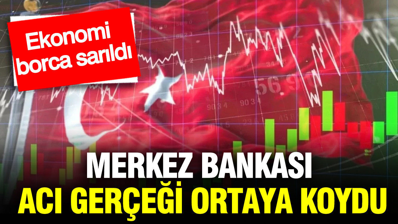 Merkez Bankası’nın Raporu: Türkiye Ekonomisi Borcun Kucağında