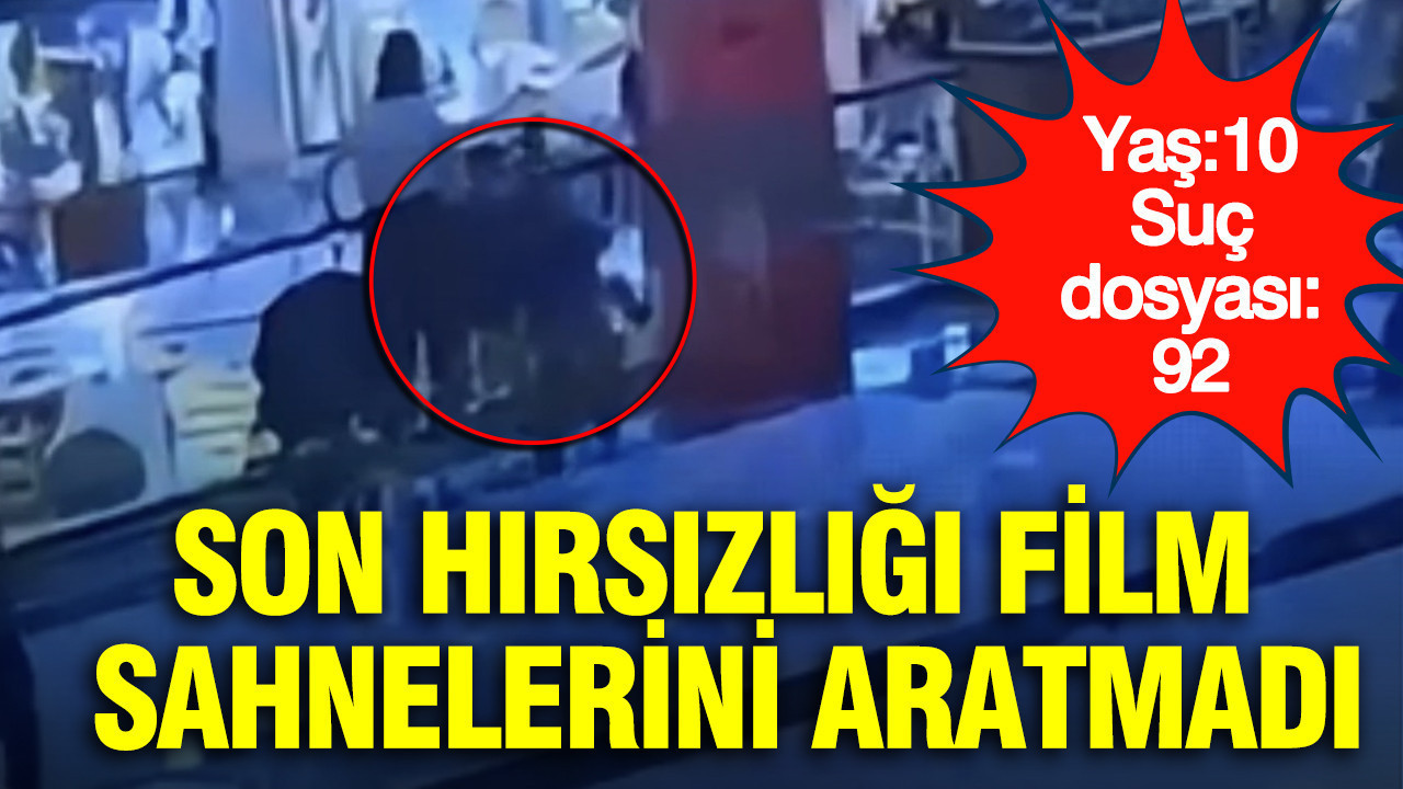 10 Yaşında Hırsız: 92 Suç Kaydıyla Yakalandı